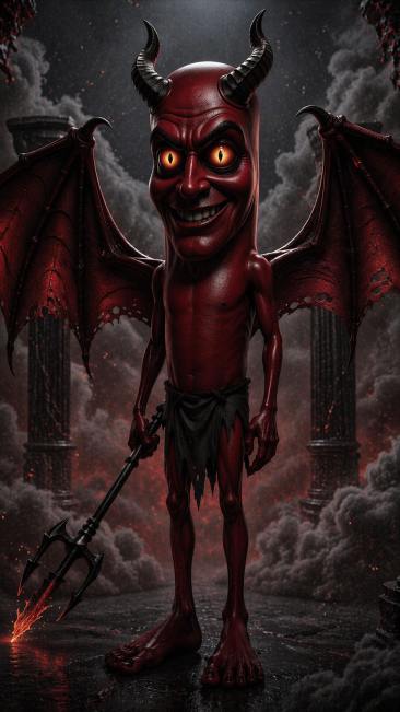 Evil Tung — devil version of Tung Tung Tung Sahur